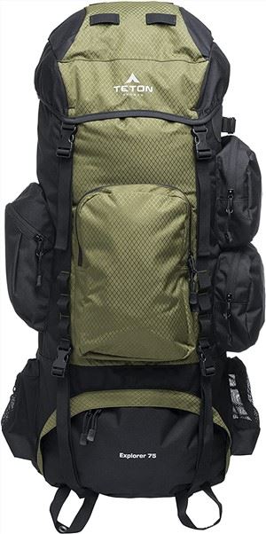 Sports Explorer Internal Frame Backpack; High-Performance Backpack For Backpacking, Hiking, Camping