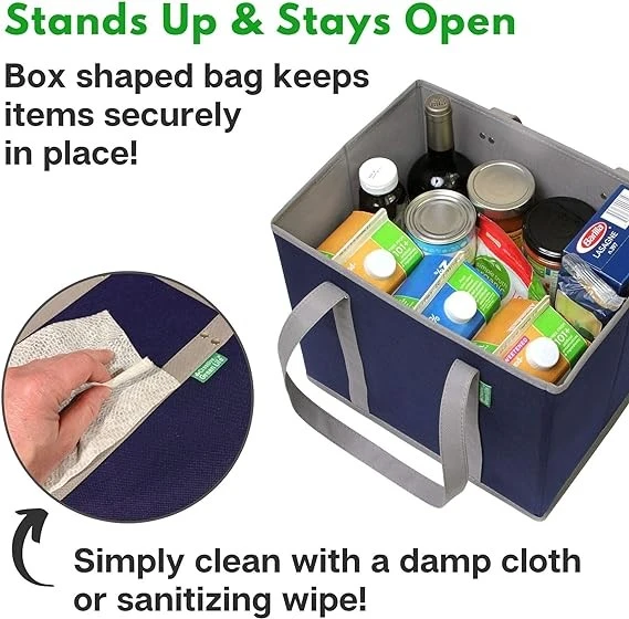 Stand Up Fashion Reusable Shopping Bag